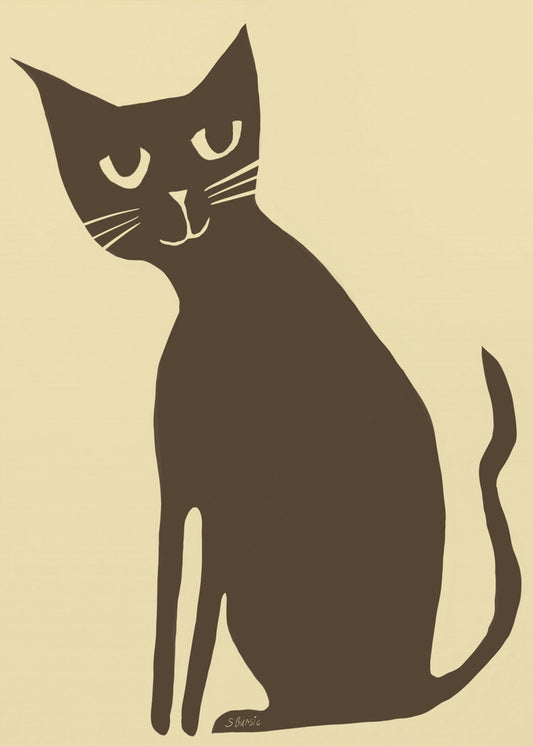 Brown cat | Poster