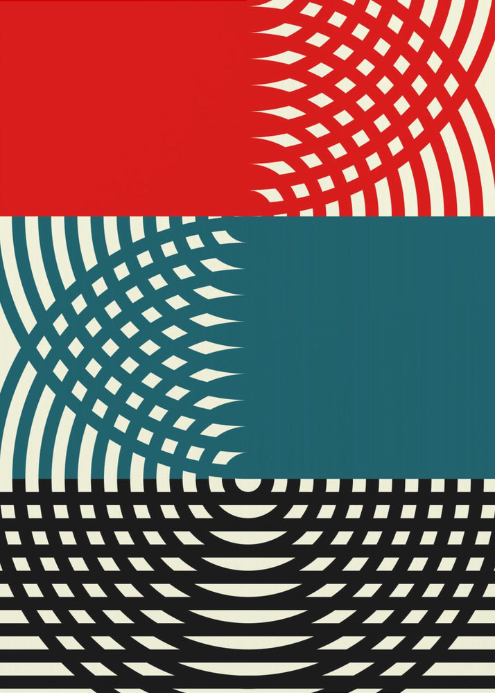 Symmetric Echoes | Canvas