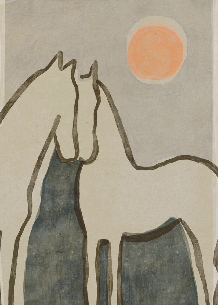 Equine Embrace | Canvas