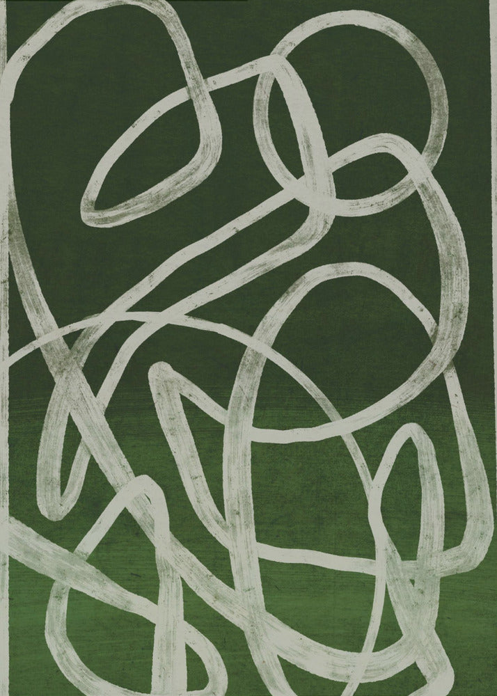 Emerald Whirlwind | Canvas