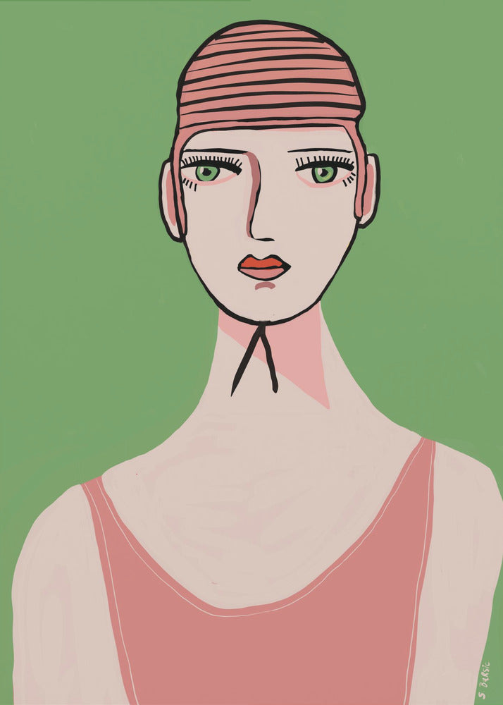 The swimmer | Canvas