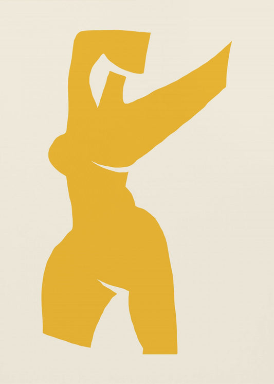 The yellow muse 02 | Poster
