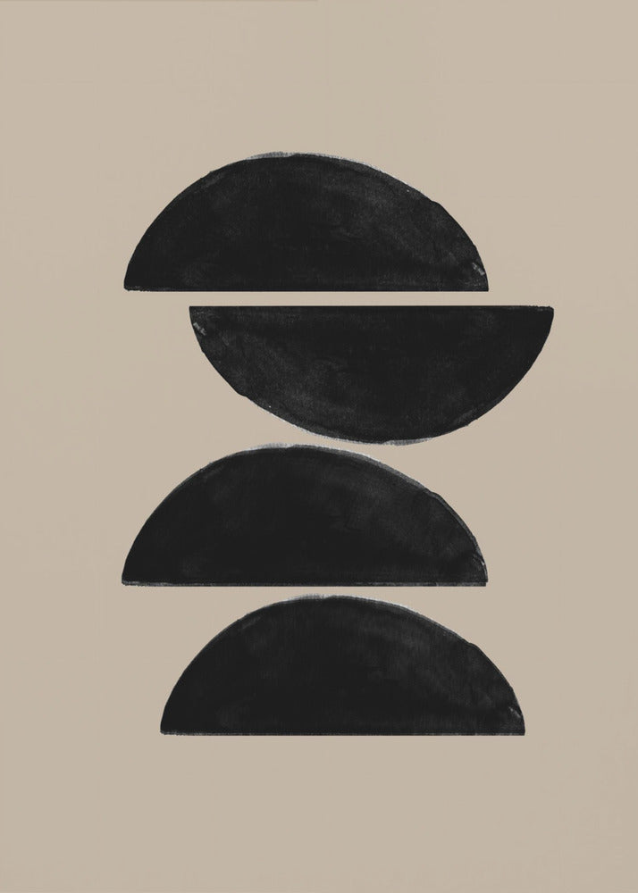 Stacked Halves | Poster