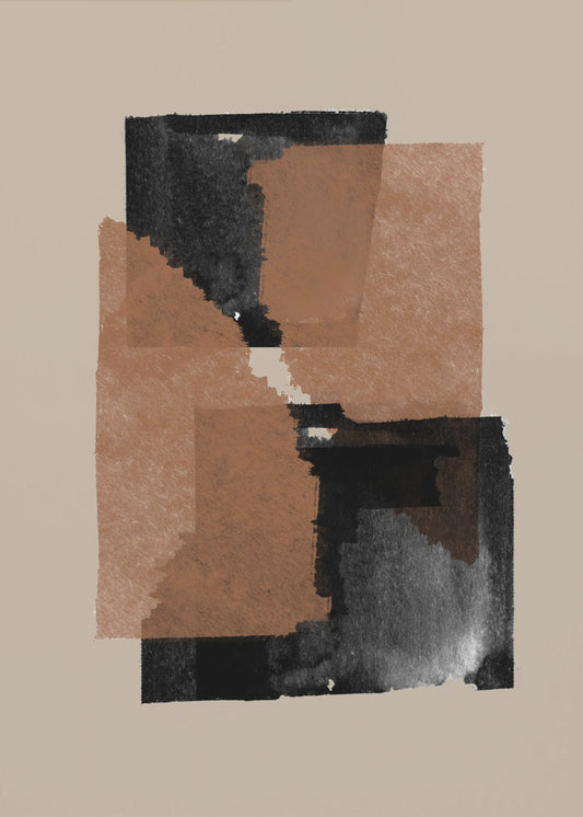 Earthy Blocks Blend | Canvas