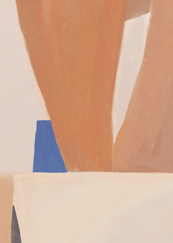 Warm Earth Tones And Bold Geometric Shapes | Canvas