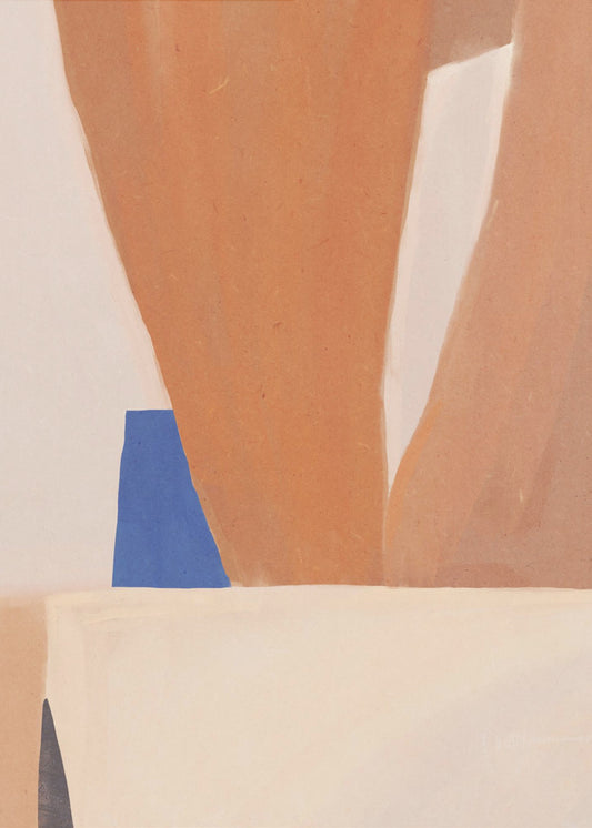 Warm Earth Tones And Bold Geometric Shapes | Canvas