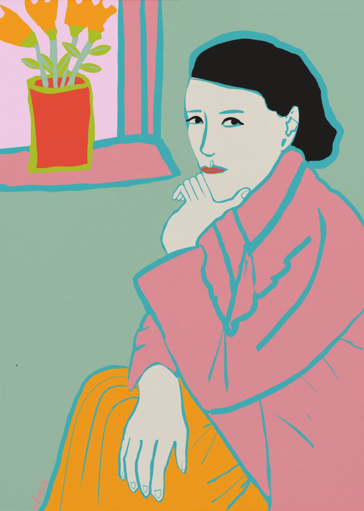 Lady in Pink | Poster