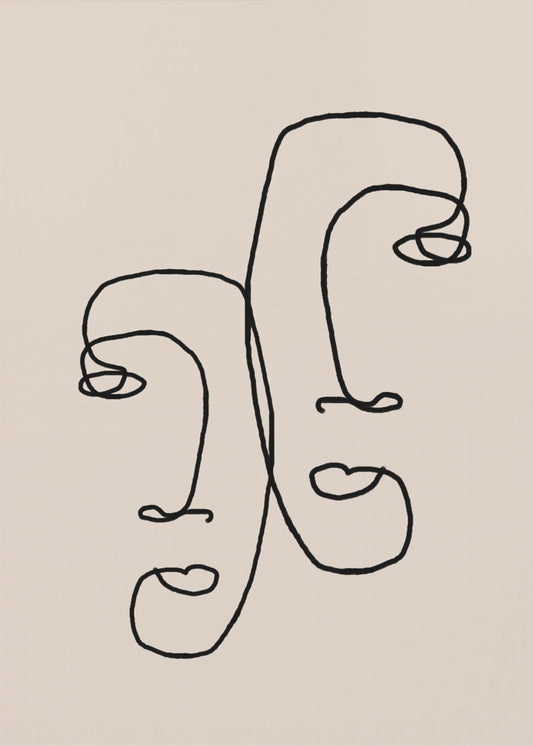 Curved Reflections | Canvas