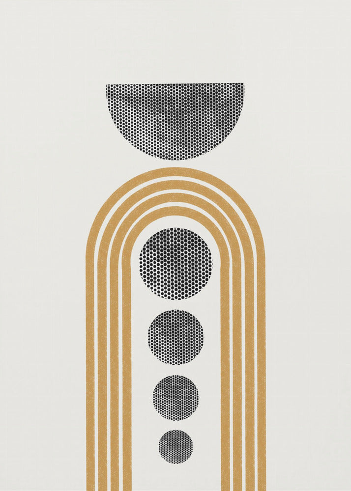 Geometric Echoes | Canvas