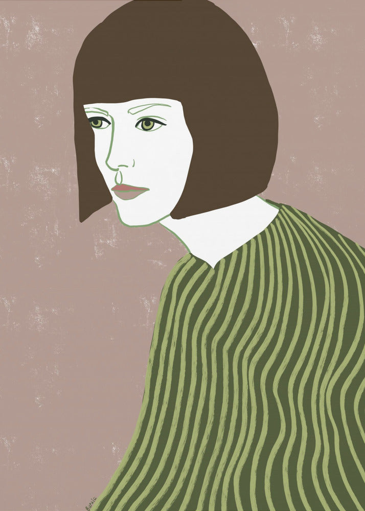 The brunette | Poster