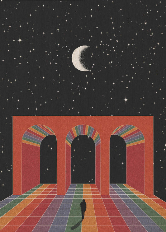 Triumphal Arch in Space | Poster