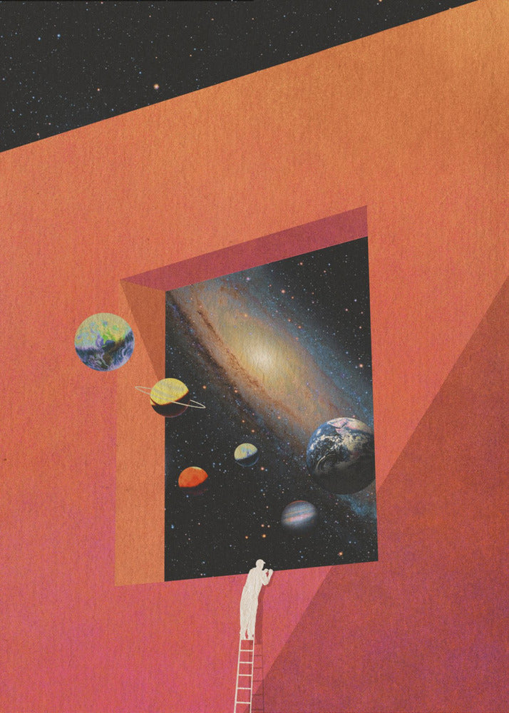 Galaxy Observer | Canvas