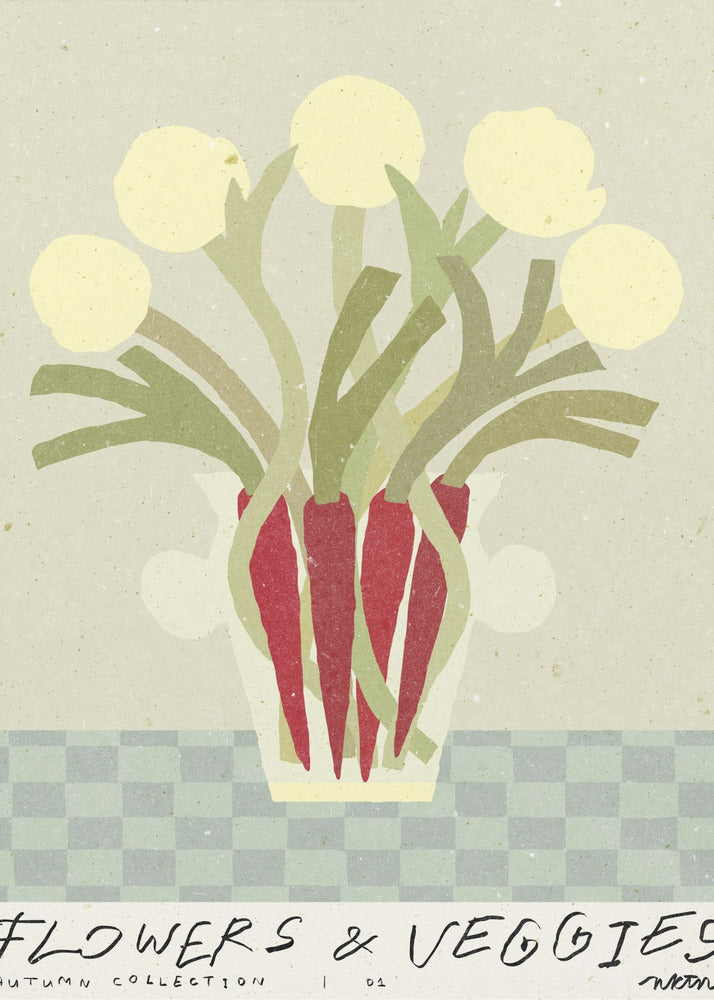 Flowers &amp; Veggies 01 | Poster