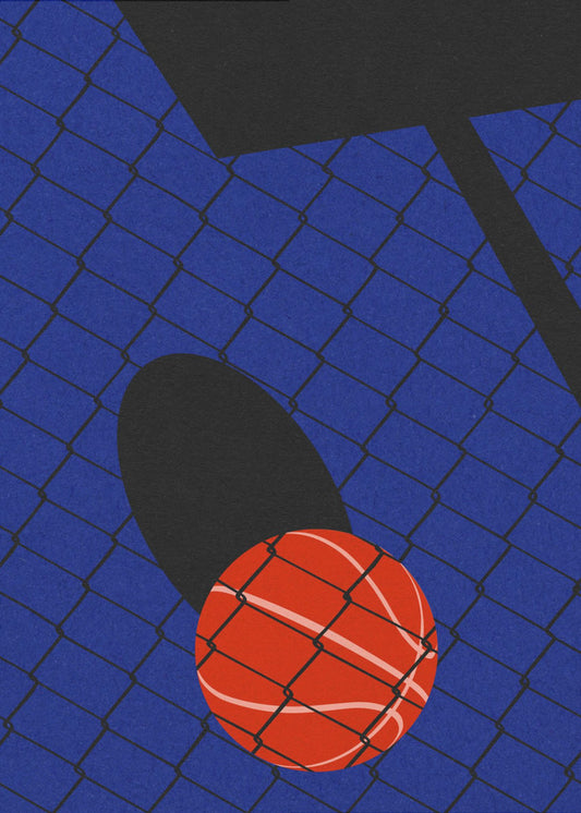 Backjard Basketball Court | Canvas