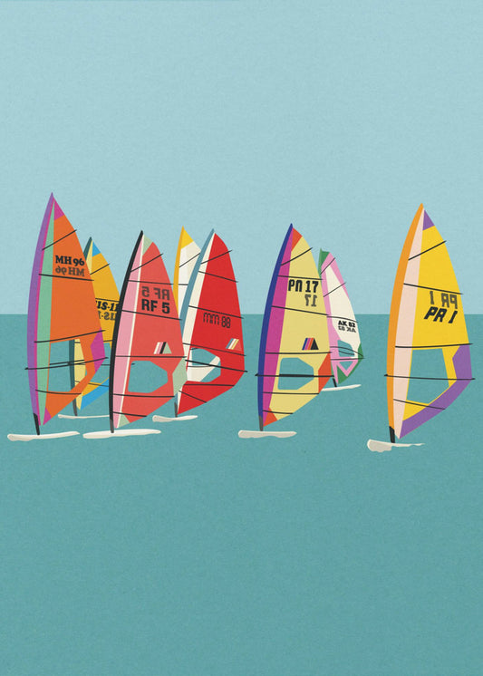 Baltic Sea Windsurfing | Poster