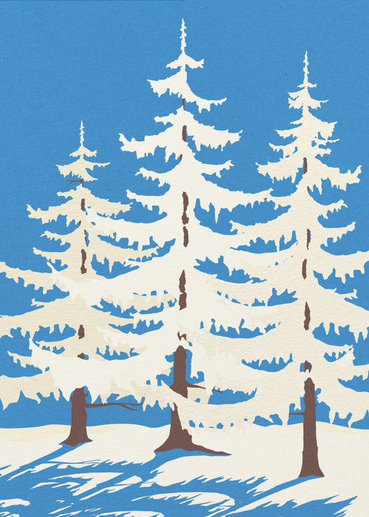 Harz Winter Trees | Poster