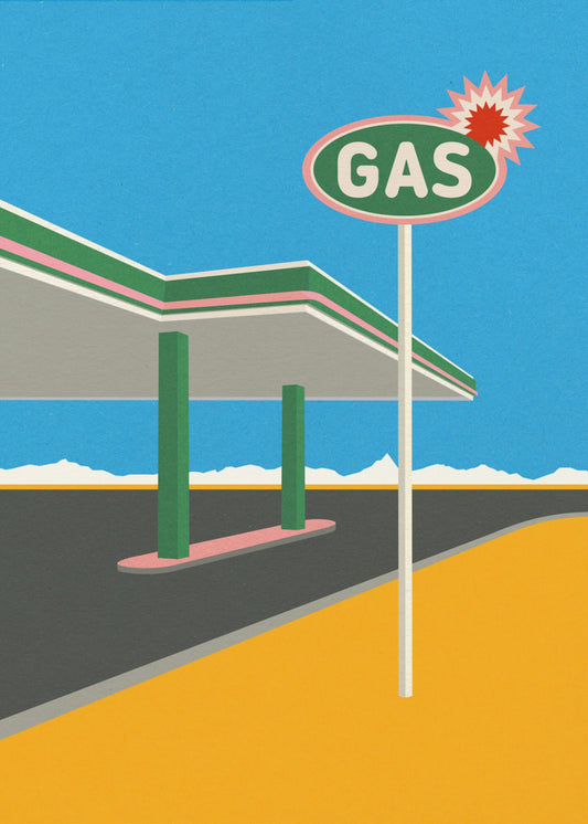 Spark Gas Station | Poster