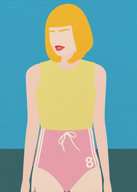 Runner Girl | Canvas