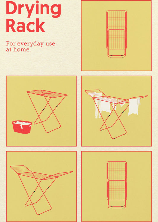 Poster Drying Rack | Poster