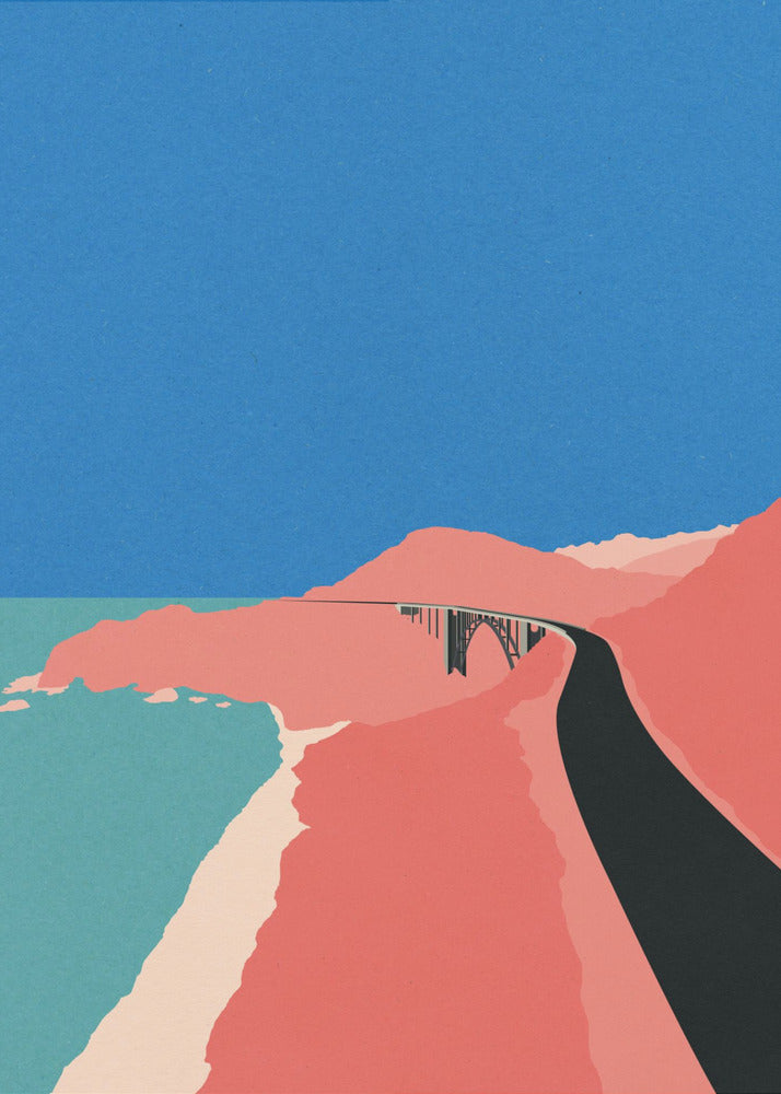 Pacific Coast Highway Big Sur | Poster