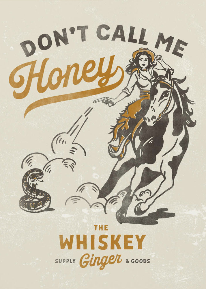 Dont Honey Print 2 | Poster