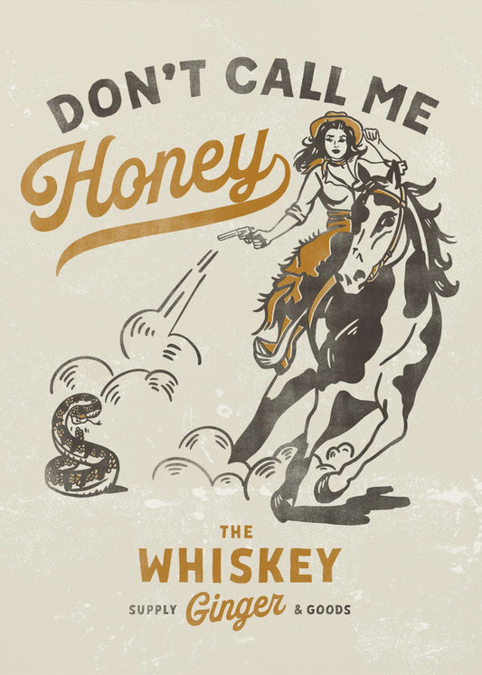 Dont Honey Print 2 | Poster