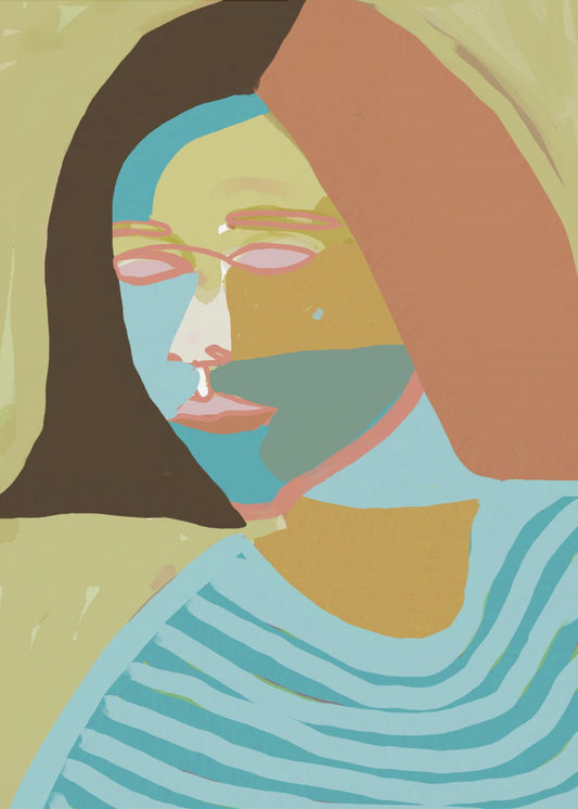 Abstract portrait | Poster