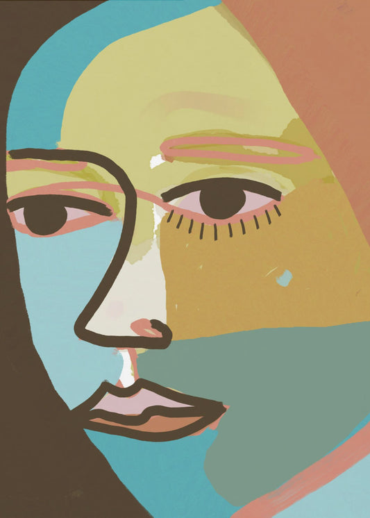 Abstract face | Canvas