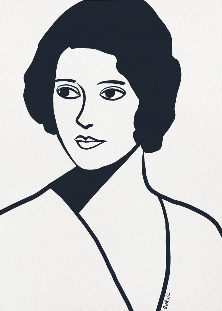 Vintage woman | Poster