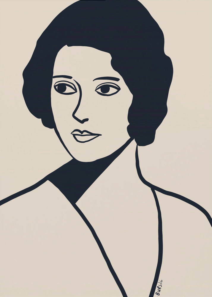 Vintage woman | Poster