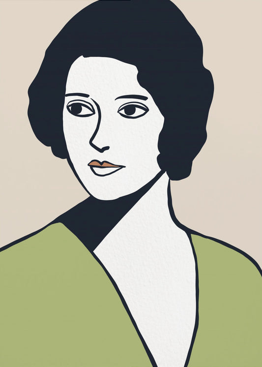 Vintage woman | Poster