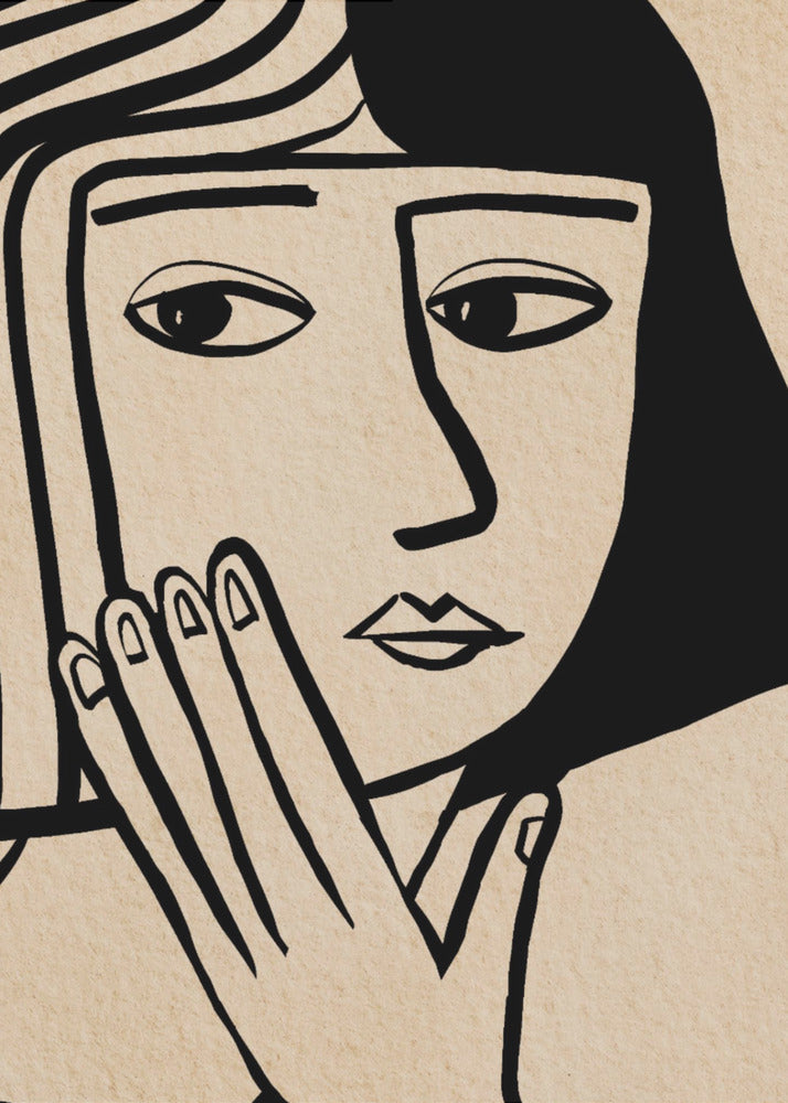 Girl with the Look | Canvas