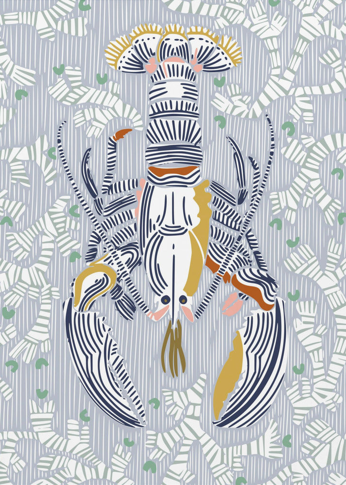 Crustacean Core grey | Poster