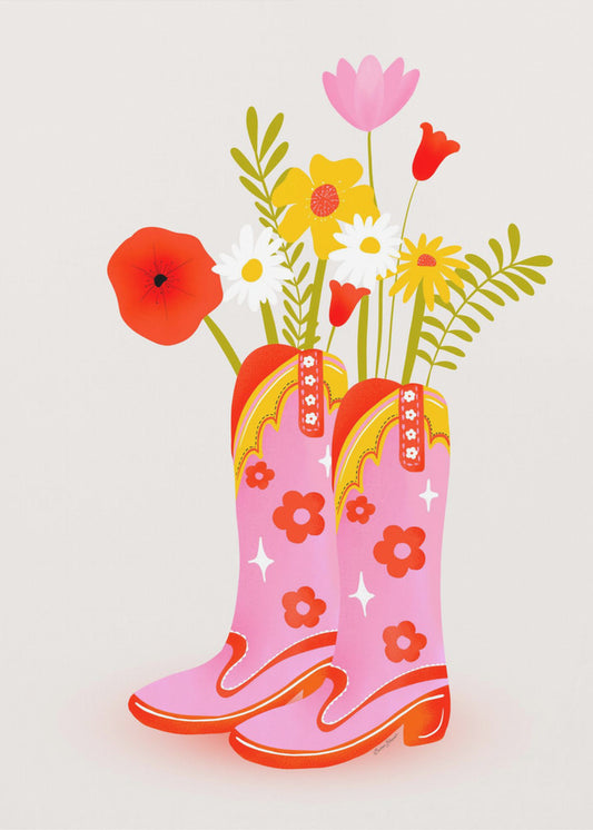 Cowgirl Boots | Canvas