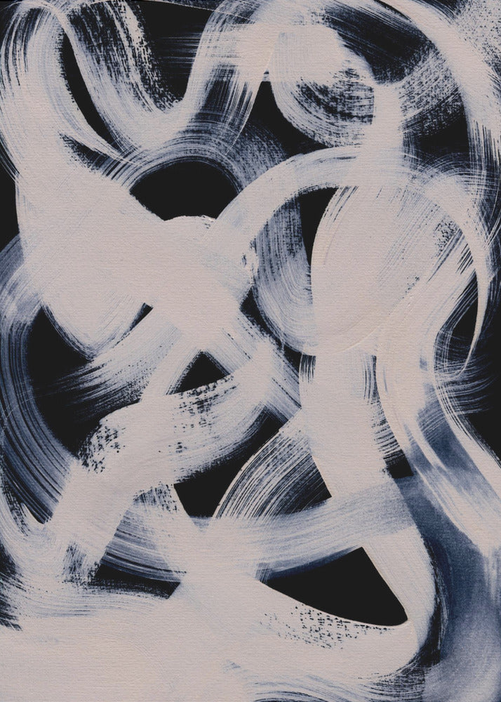 Abstract Brush Strokes 164 | Canvas