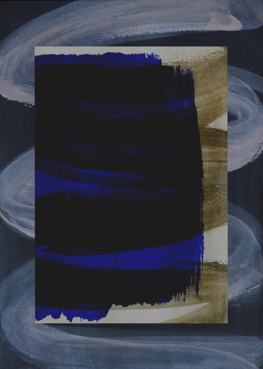 Abstract Brush Strokes 165 | Canvas