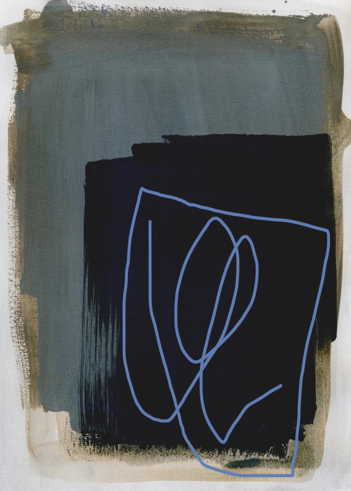 Abstract Brush Strokes 162 | Canvas