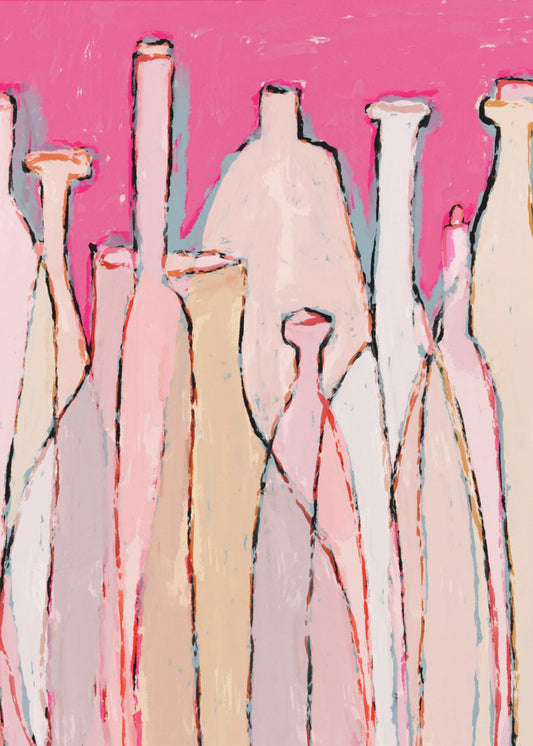 Bottle Silhouettes | Canvas