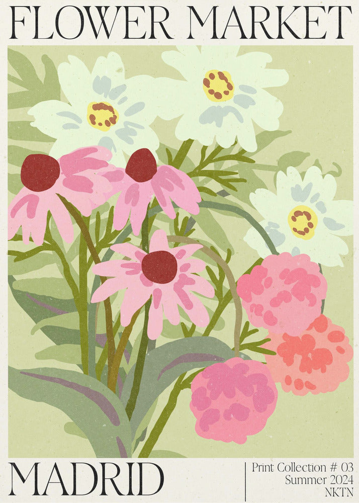 Madrid Flower Market | Poster