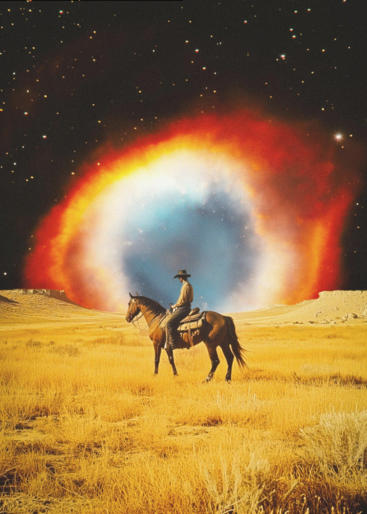 Nebula Cowboy | Canvas