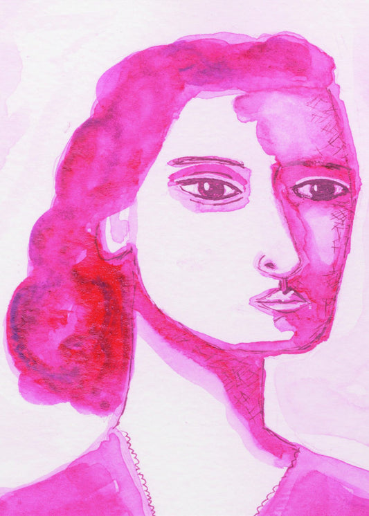 I Am Woman Pink | Canvas