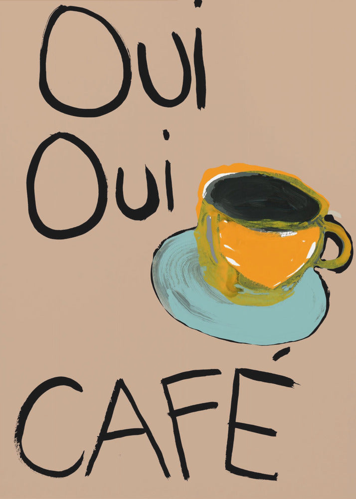 Oui Oui Café | Poster