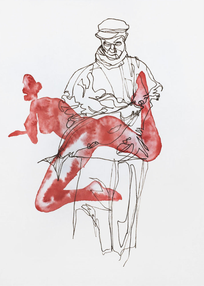 Fishers Frau | Canvas