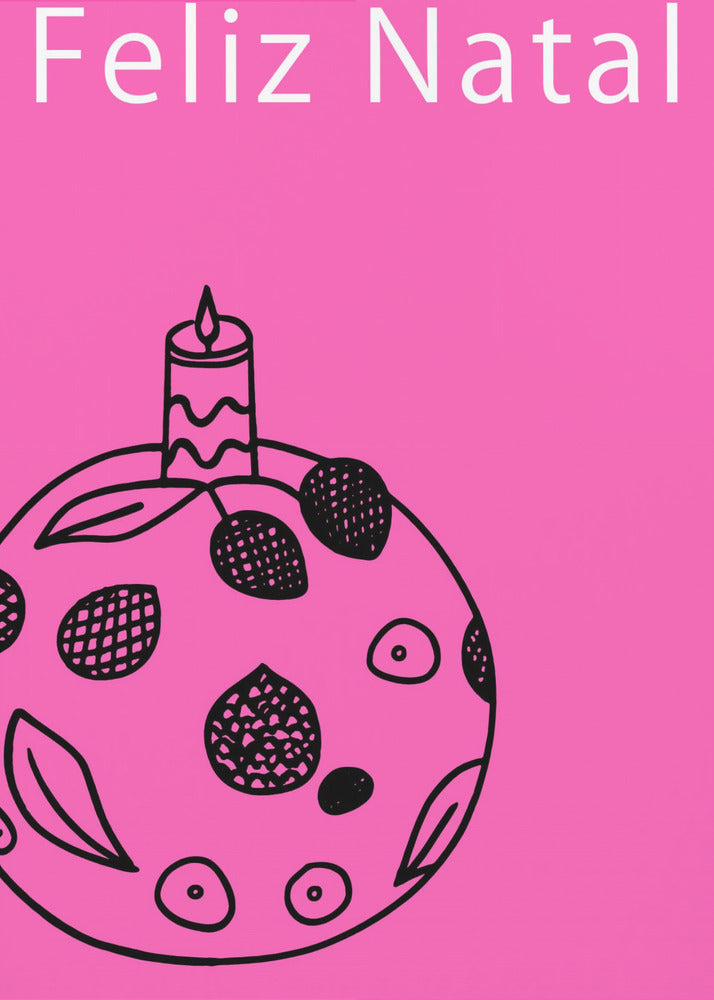 Bows and Baubles: Feliz Natal Christmas | Poster