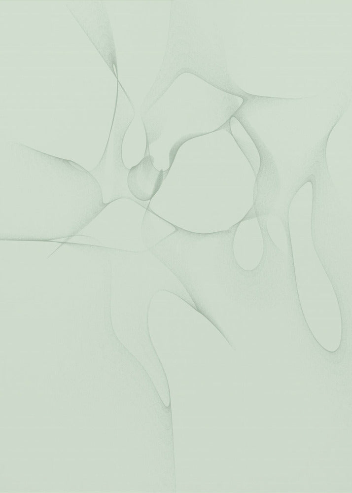 Mint Spiral 9338 | Poster