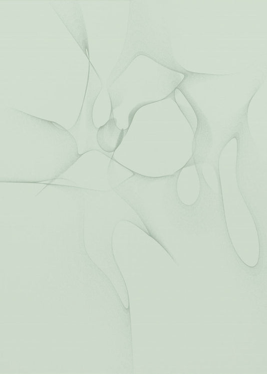 Mint Spiral 9338 | Poster