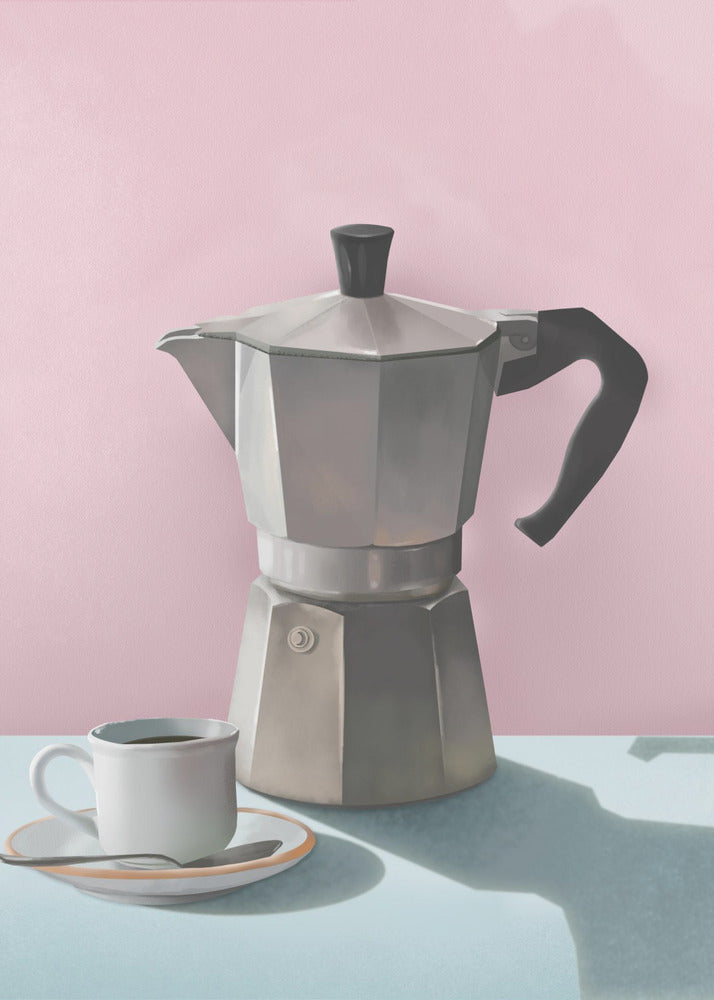 Moka Coffe Pot | Canvas