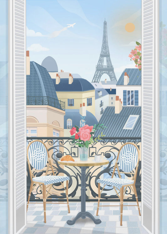 Paris Terrace | Canvas