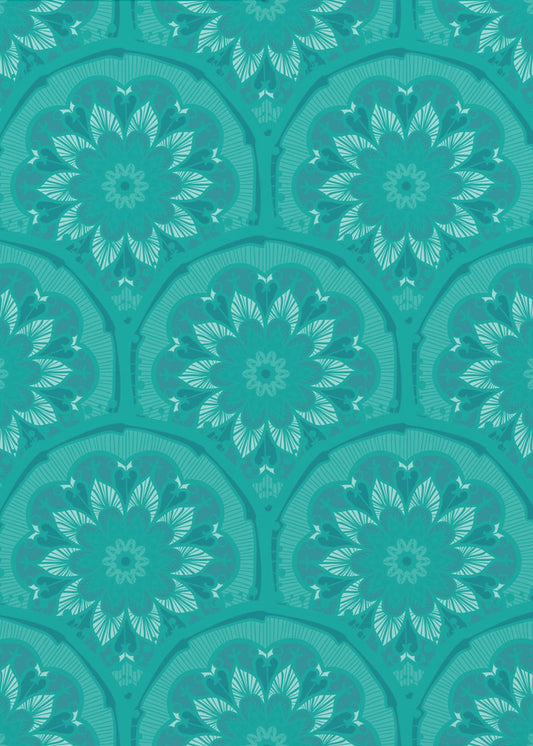Verdant Mandala Dream | Poster