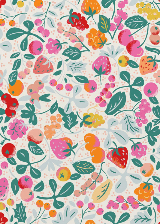 Fruity seamless pattern | Poster